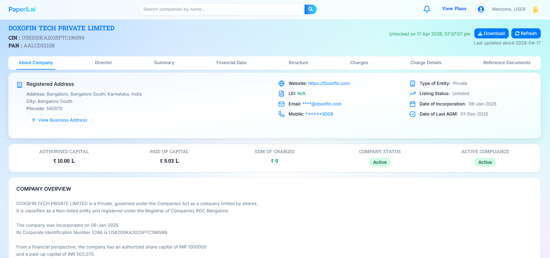 Paperli.ai Analytics Dashboard Preview